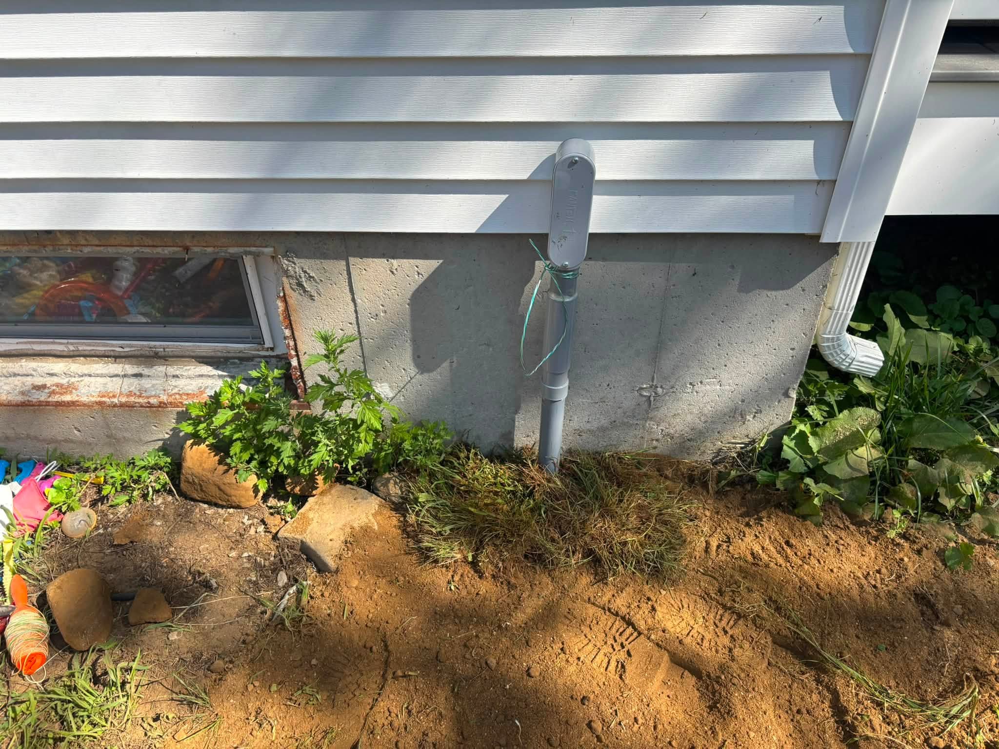 Utility trench during installation — Brimfield, MA